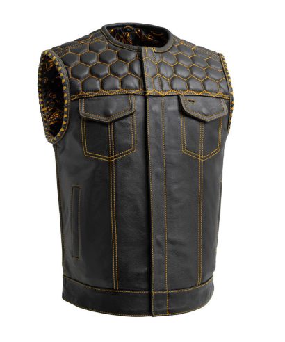 Motorbike Leather Vests